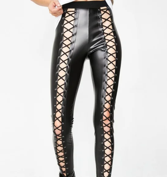 nancy corset lace up corset leggings